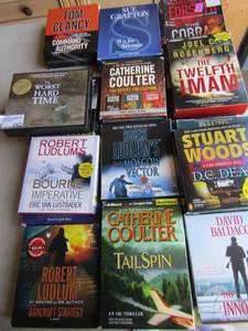 lot 242 image: Assorted audio books