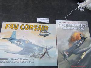lot 346 image: Navy phone books F4U Corsair units of Korean War
