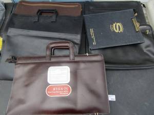 lot 344 image: Assorted airline document bags