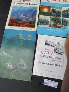lot 353 image: BOOKS ON CHINA,  GREAT WALL