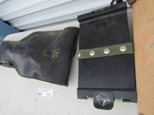 lot 372 image: Paddle bag USN 2 navigational tool  pilot clipboards one in original box