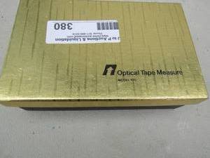 lot 380 image: Optical tape  measure with case & original box