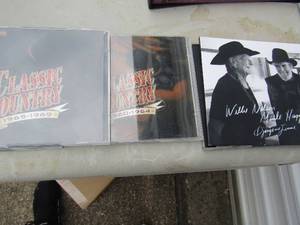 lot 385 image: Classic country CDs x 4  Willie Nelson & merle Haggard CD Django & Jimmie