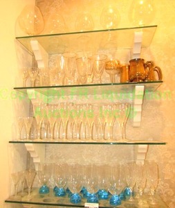 lot 139 image: Assorted crystal stemware and glassware as shown