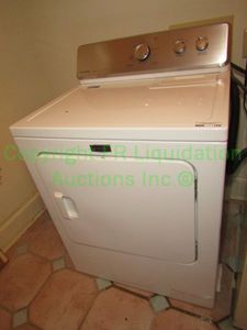 lot 166 image: Maytag Centennial MEDC215EW1 front load dryer