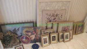 lot 455 image: Assorted renaissance inspired framed prints as shown, generous quantity
