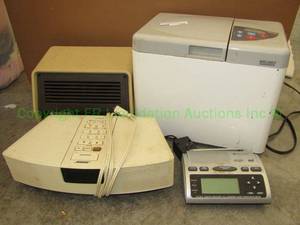 lot 198 image: Bose radio, Midland NOAA radio and more as shown