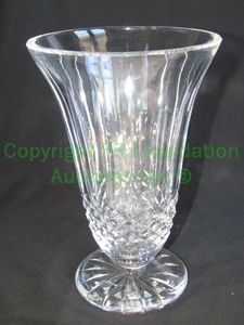 lot 303 image: Waterford Lismore flared vase, marked, 10 tall