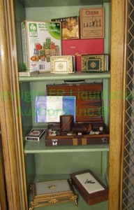 lot 288 image: Games and card sets, Backgammon, Canasta, Chess Plus