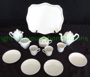 lot 645 image: Richard Ginori Italian Serve ware as shown ANTICO DOCCIA WHITE, Florence Italy, marked