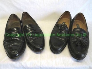 lot 526 image: Bally brand leather shoes, size 10, made in Spain