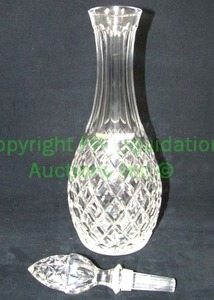 lot 740 image: Signed Waterford crystal COMERAGH cordial decanter