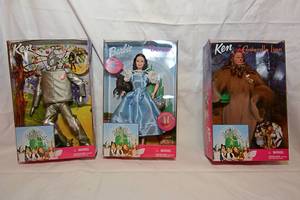 lot 5 image: Barbie Dolls Still in Original Box (Wizard of Oz)