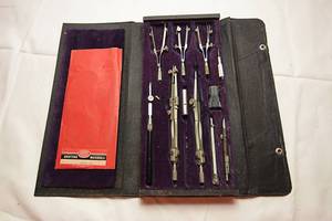 lot 110 image: Keuffel & Esser Vintage Drafting Tool Kits, Post Vintage Drafting Tool Kit, Another Vintage Drafting Tool Kit