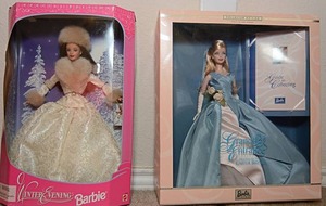 lot 71 image: Barbie Dolls, Winter Evening Barbie, Grand Entrance Barbie