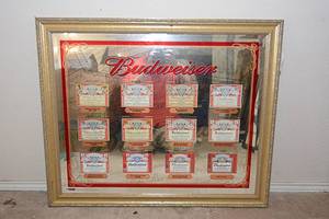 lot 170 image: Budweiser Beer Mirror