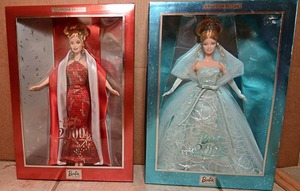 lot 72 image: Barbie Dolls, Barbie 2000, Barbie 2001
