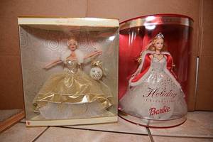 lot 87 image: Barbie Dolls, Special 2000 Edition, Celebration Barbie, Holiday Celebration Barbie