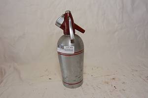 lot 30 image: Mid Century Papklets Corporation Selzer Bottle, Cocktail Siphon