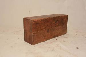 lot 31 image: Vintage A-Z Letter Metal Stamps Toolkit with Wooden Case