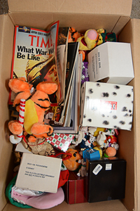 lot 55 image: Assorted Winnie the Pooh Stuffed AnimalsToys and Books
