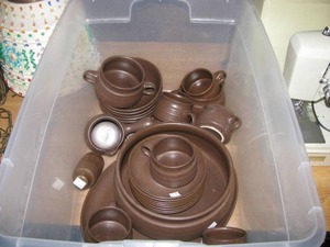 lot 6 image: Langely Collection of Dishes