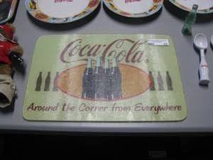 lot 23 image: Coca-cola items