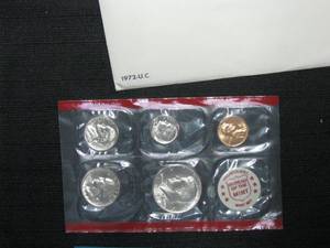 lot 114 image: US Mint Set 1972