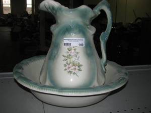 lot 149 image: Pitcher &amp Bowl
