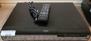 lot 26 image: SHARP BLUE-RAY DISC PLAYER MODEL BD-HP20U AS SHOWN. TESTED AND POWERED ON.