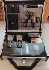 lot 60 image: MENS GROOMING KIT IN STORAGE CASE AS SHOWN.