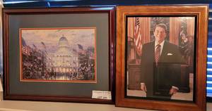 lot 185 image: FRAMED PRINTS AS SHOWN.
