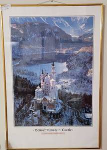 lot 322 image: LARGE FRAMED BAVARIA, GERMANY PRINT AS SHOWN.