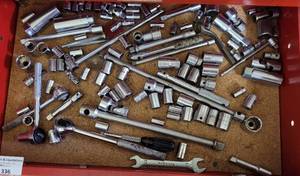 lot 336 image: ASSORTED TOOLS AS SHOWN.