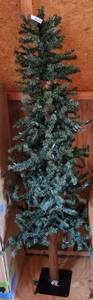 lot 441 image: CHRISTMAS TREE WITH LIGHTS IN STYLE SHOWN.