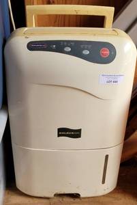 lot 444 image: SOLEUSAIR PORTABLE DEHUMIDIFIER MODEL CFM-40E AS SHOWN.