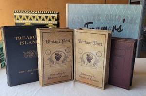 lot 170 image: LOT OF DECORATIVE ACCENT BOOK HIDDEN STORAGE BOXES AS SHOWN.
