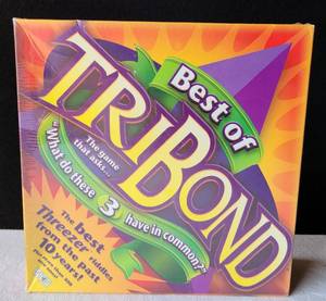 lot 214 image: BEST OF TRIBOND GAME IN UNOPENED BOX AS SHOWN.
