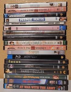 lot 57 image: Lot of 18 Assorted DVD Movies as shown. (Your bid x 18)