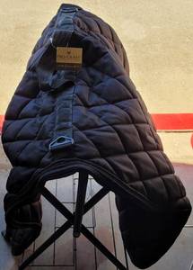 lot 139 image: PRO-CRAFT QUILTED WESTERN SADDLE BAG WITH TAG AS SHOWN.