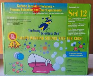 lot 160 image: THE YOUNG SCIENTISTS CLUB AWARD WINNING SCIENCE KITS FOR KIDS IN UNOPENED BOX