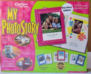 lot 161 image: MY PHOTO STORY PHOTO BOOK PUBLISHING KIT IN UNOPENED BOX.