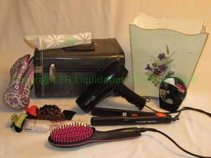 lot 132 image: Assorted hair care items as shown