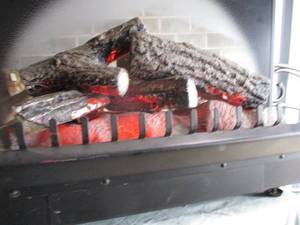 lot 80 image: DIMPLEX- Model 6901470100, 120-V Electric Air Heater, Fireplace Insert