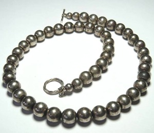 lot 149 image: .925 silver (Clasp marked only) beaded necklace