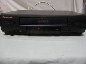 lot 76 image: PANASONIC-4- Head Omnivision, Model PV-V4022, VHS Video Cassette PlayerRecorder