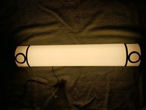 lot 94 image: NEW 3-Seagull lighting 23 in Long ceiling  wall light fixture