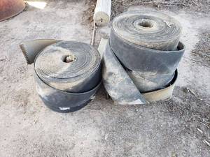 lot 11 image: Hay Baler tread Belts, mixed lengths