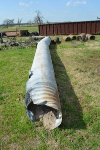 lot 172 image: Large Corrugated Pipe  Approx. 28Ft.