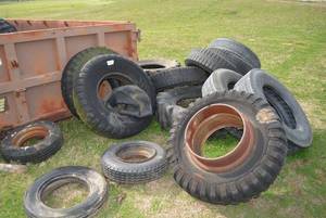 lot 167 image: Tires mixed